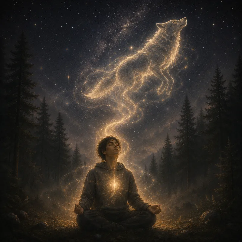 Astral / Spiritual Shift illustration